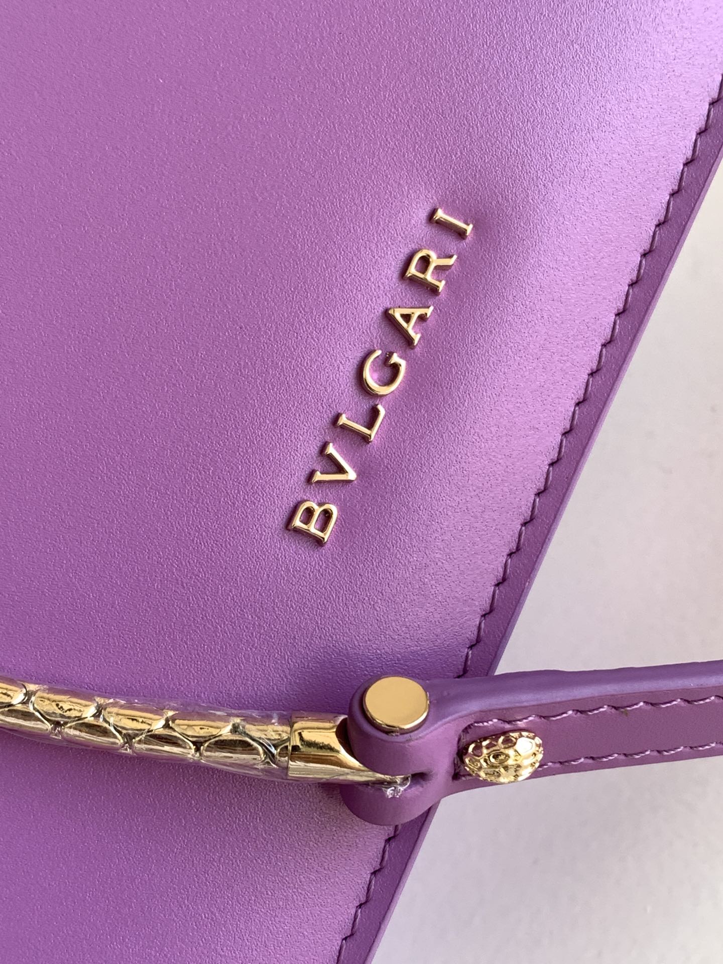 Bvlgari Serpenti Forever Crossbody Bag Purple